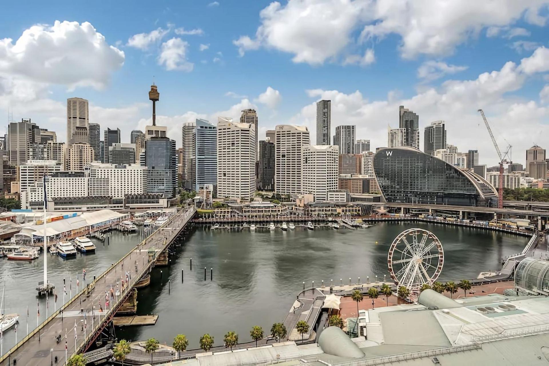 Dream Harbour View Parking Gym Pool Apartment Sydney Exterior photo